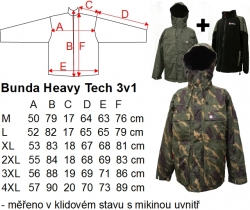 Bunda Heavy Tech 3v1