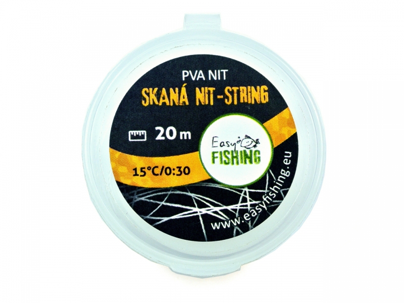 P Prettyia 1 Roll 20m Braided PVA String Line for Carp Fishing 